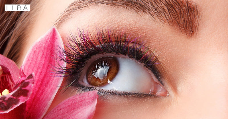 Tips for working with color eyelash extensions