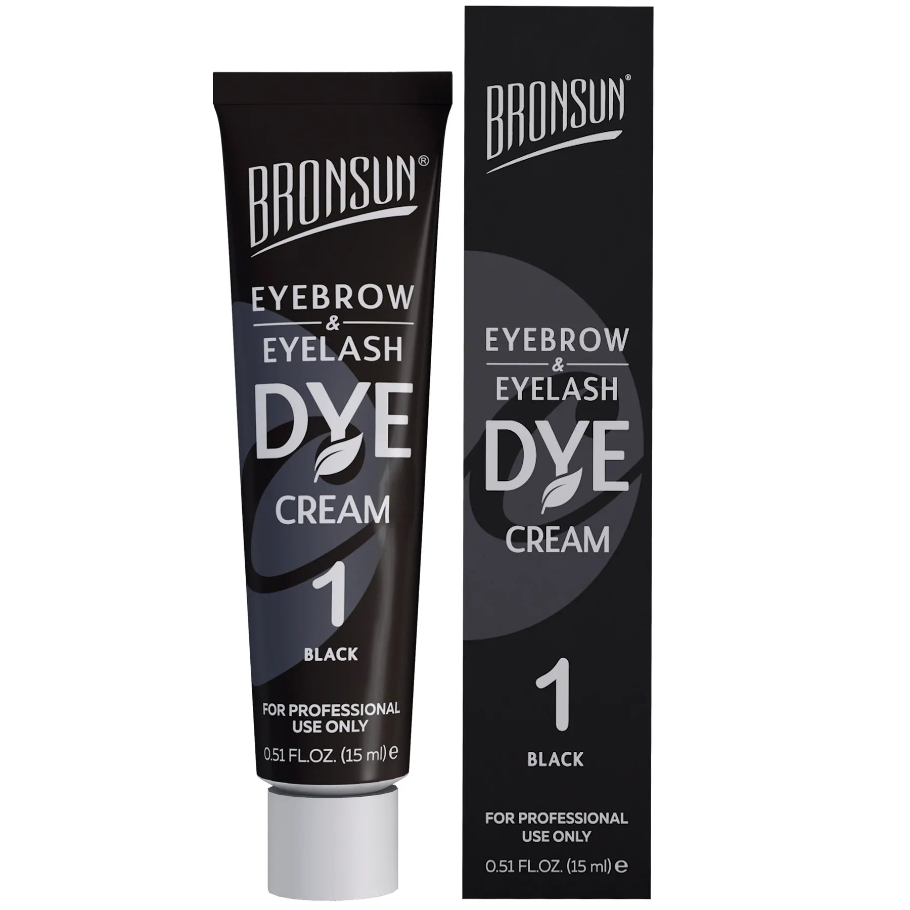 Bronsun Brow and Lash Cream Dye - Black