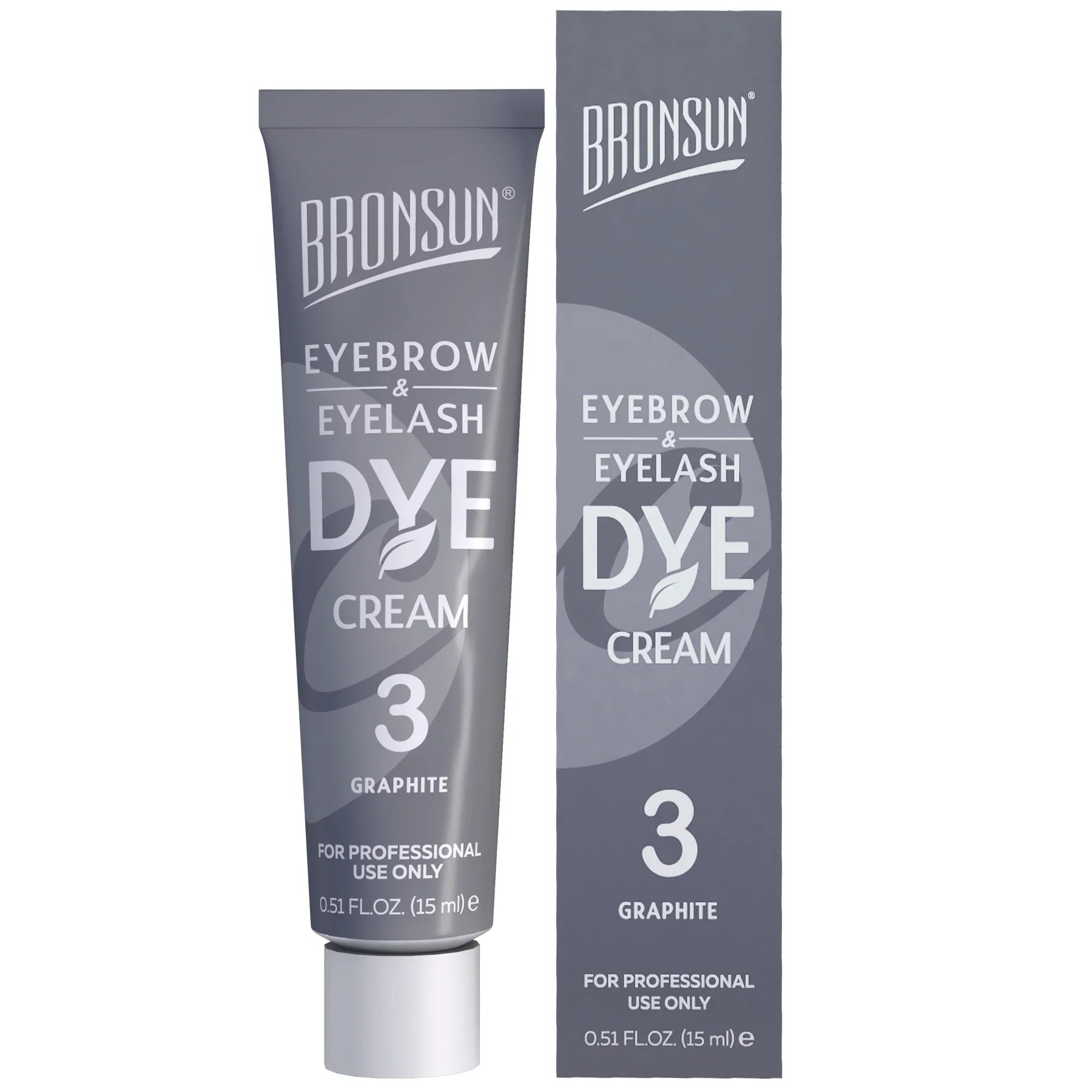 Bronsun Brow and Lash Cream Dye - Graphite