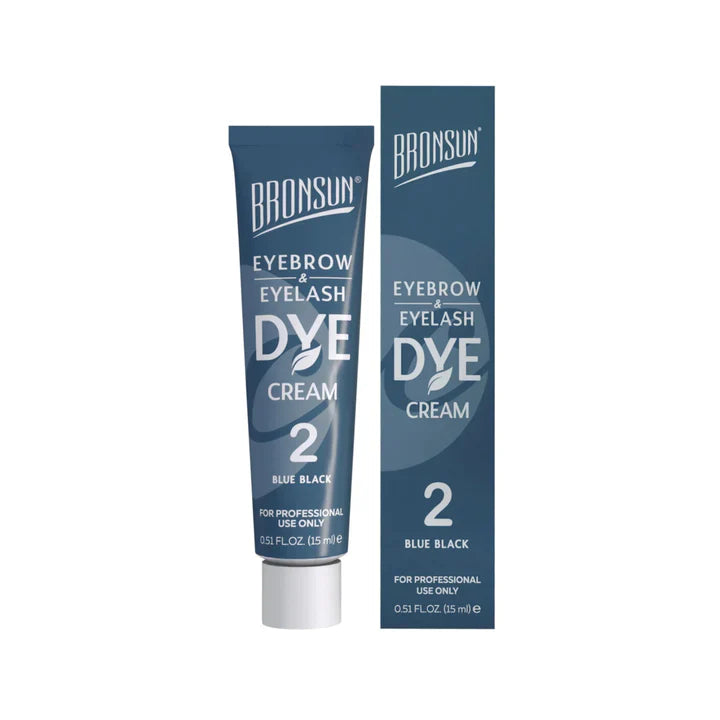 Bronsun Brow and Lash Cream Dye - Blue Black