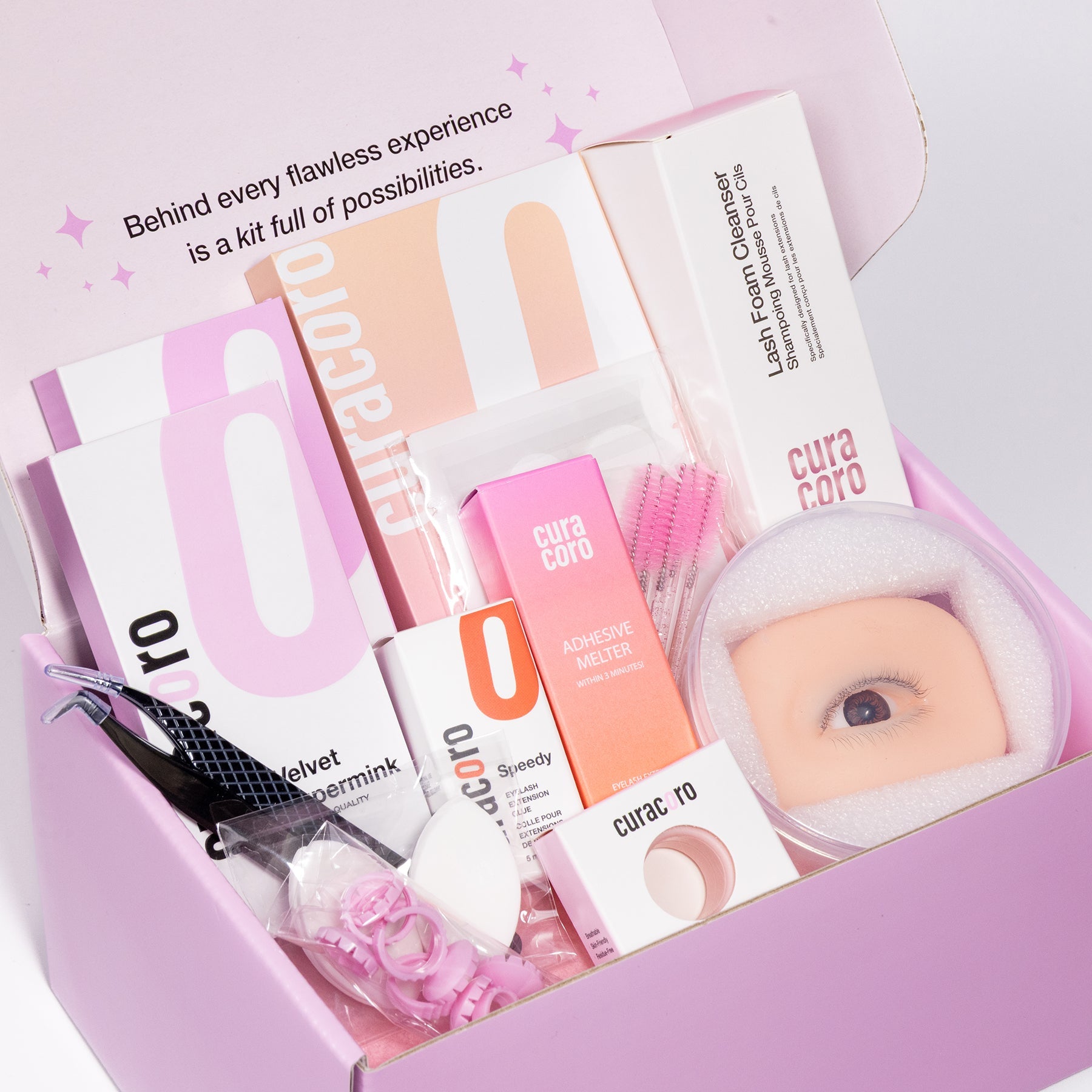 Volume Eyelash Extension Training Kit (new version)