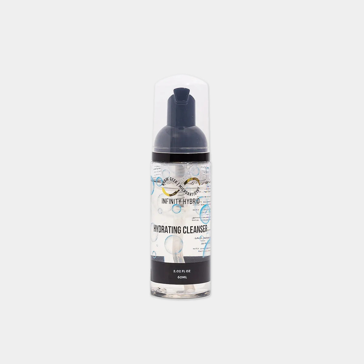Hydrating Cleanser Bottle Over White Background