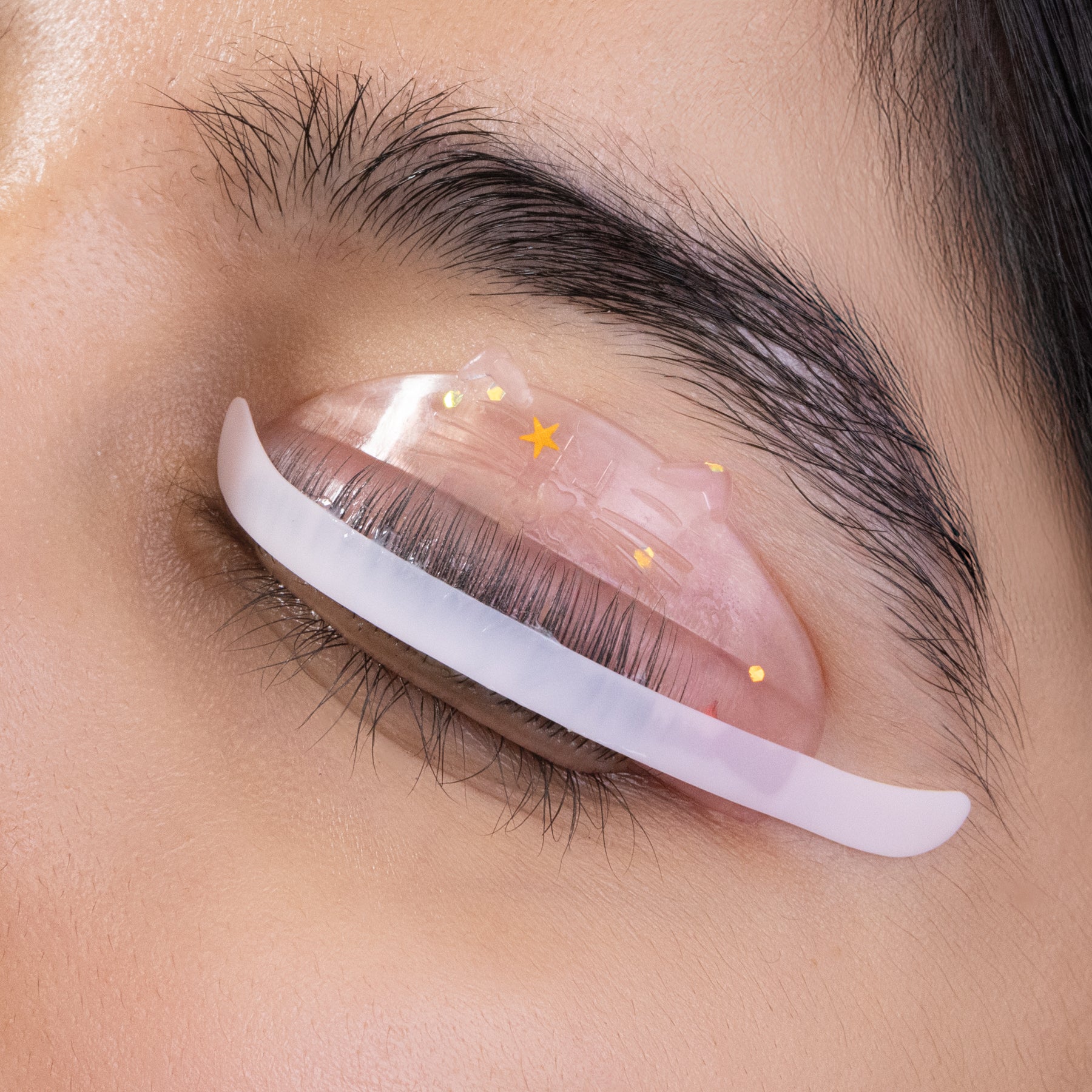 Lash Lift Ribbon on a model