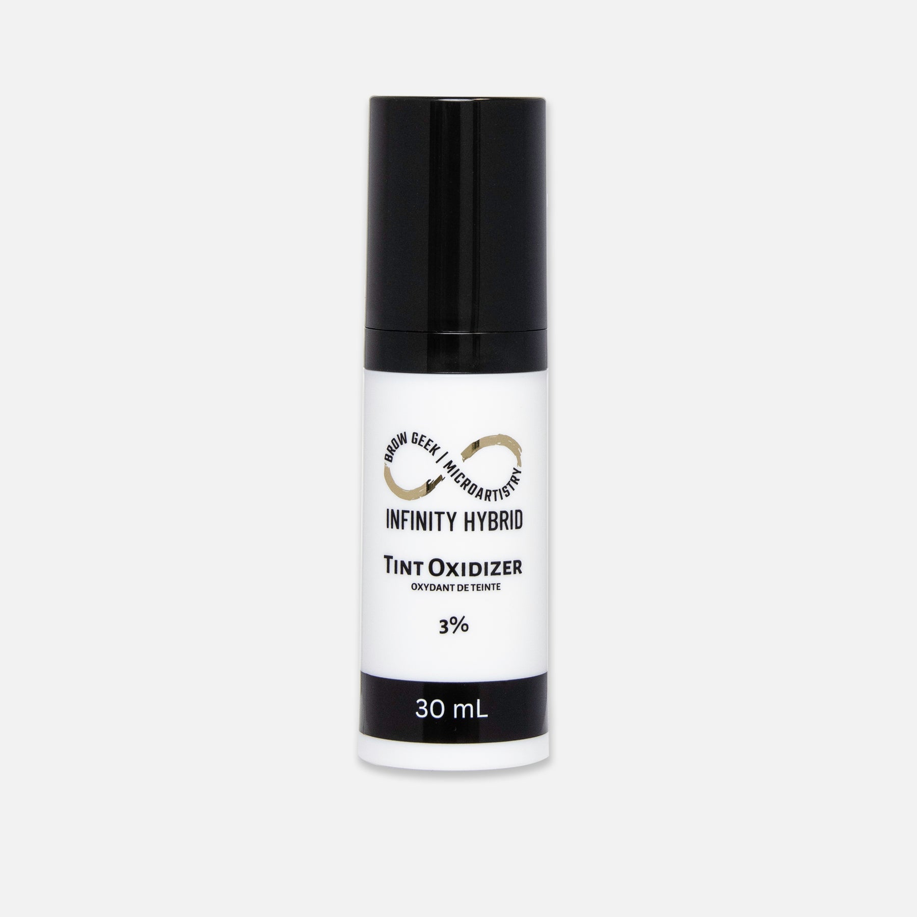 Tint Oxidizer Bottle Over White Background