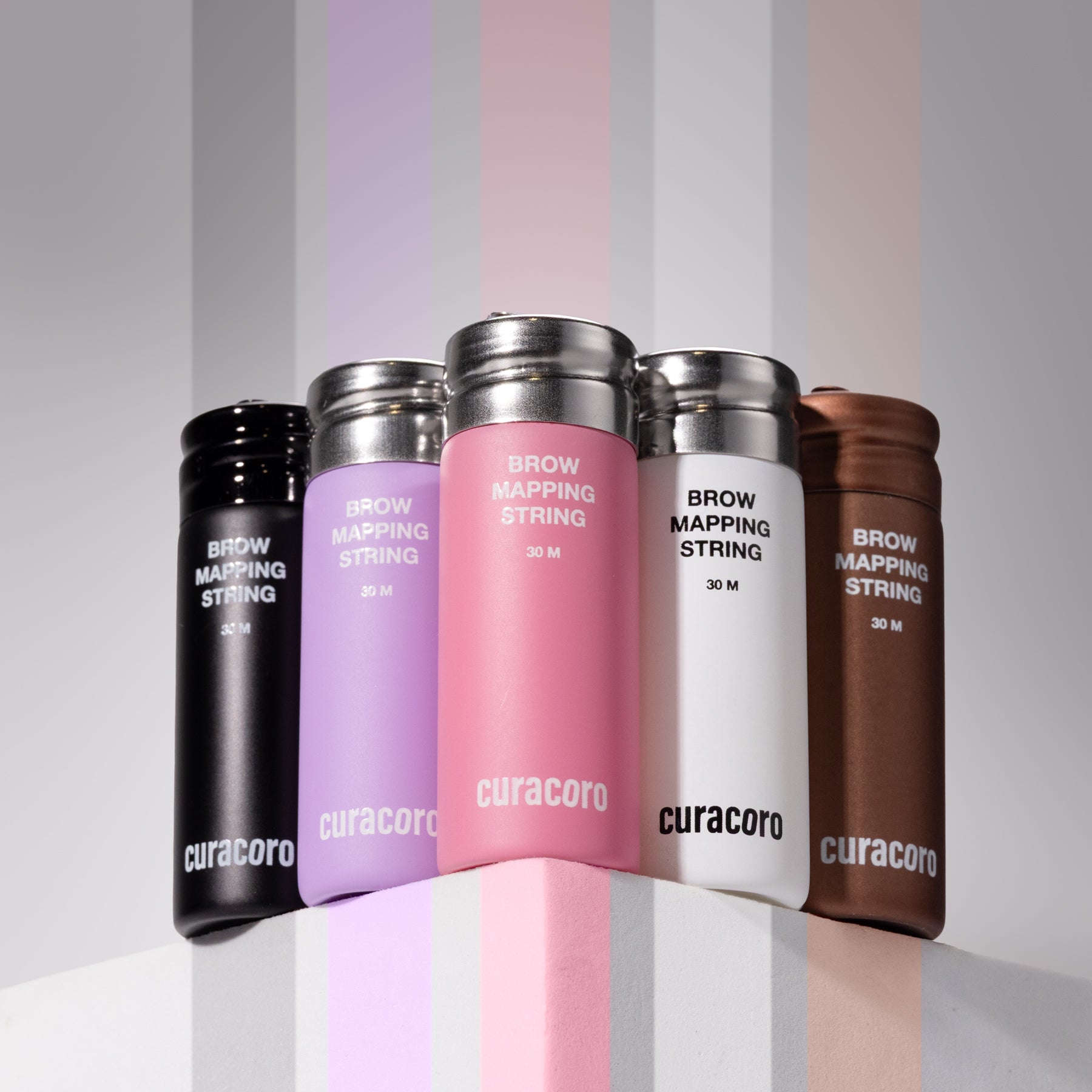 Cuerda para mapeo de cejas (caja de hojalata)