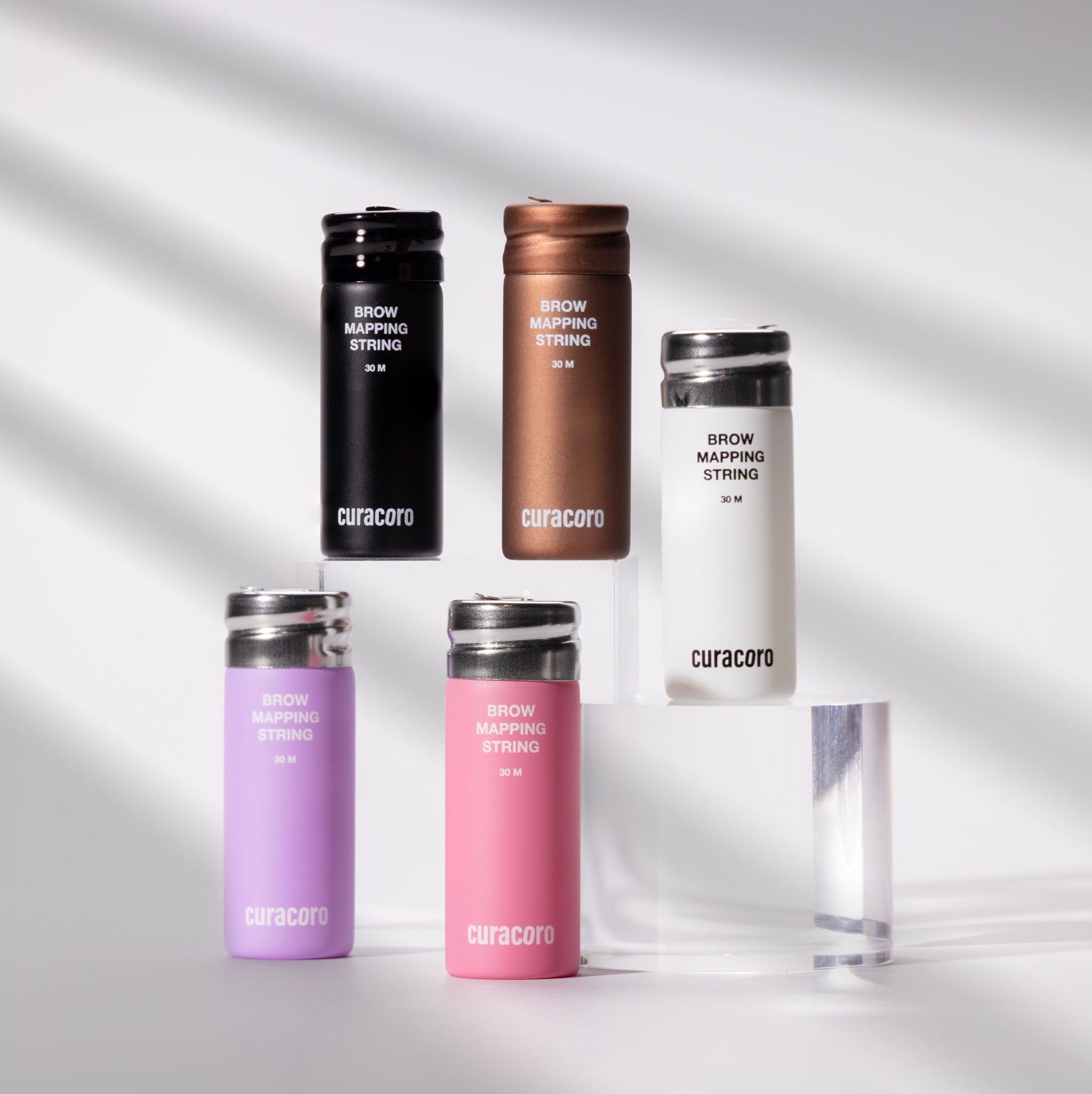 Cuerda para mapeo de cejas (caja de hojalata)