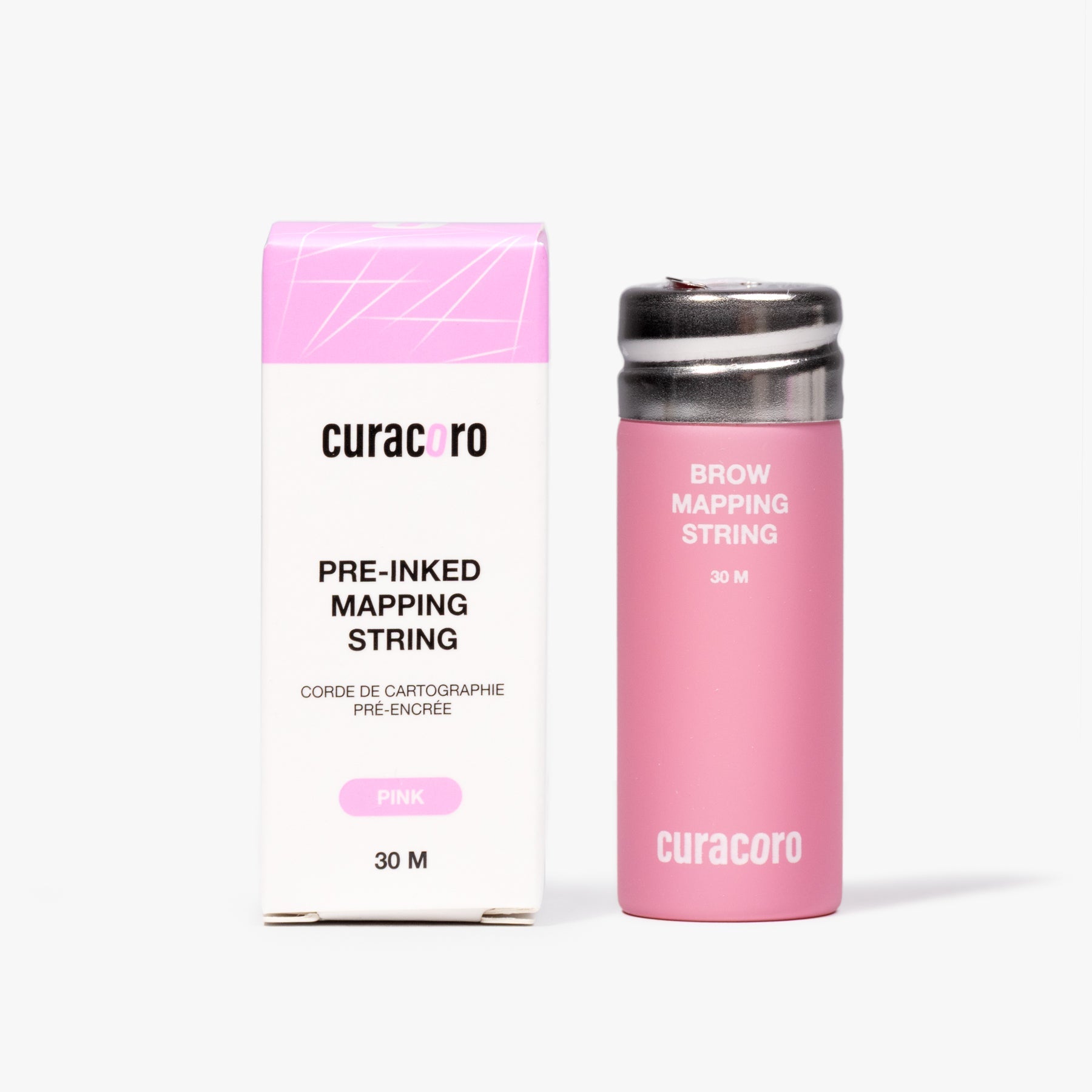 Cuerda para mapeo de cejas (caja de hojalata)