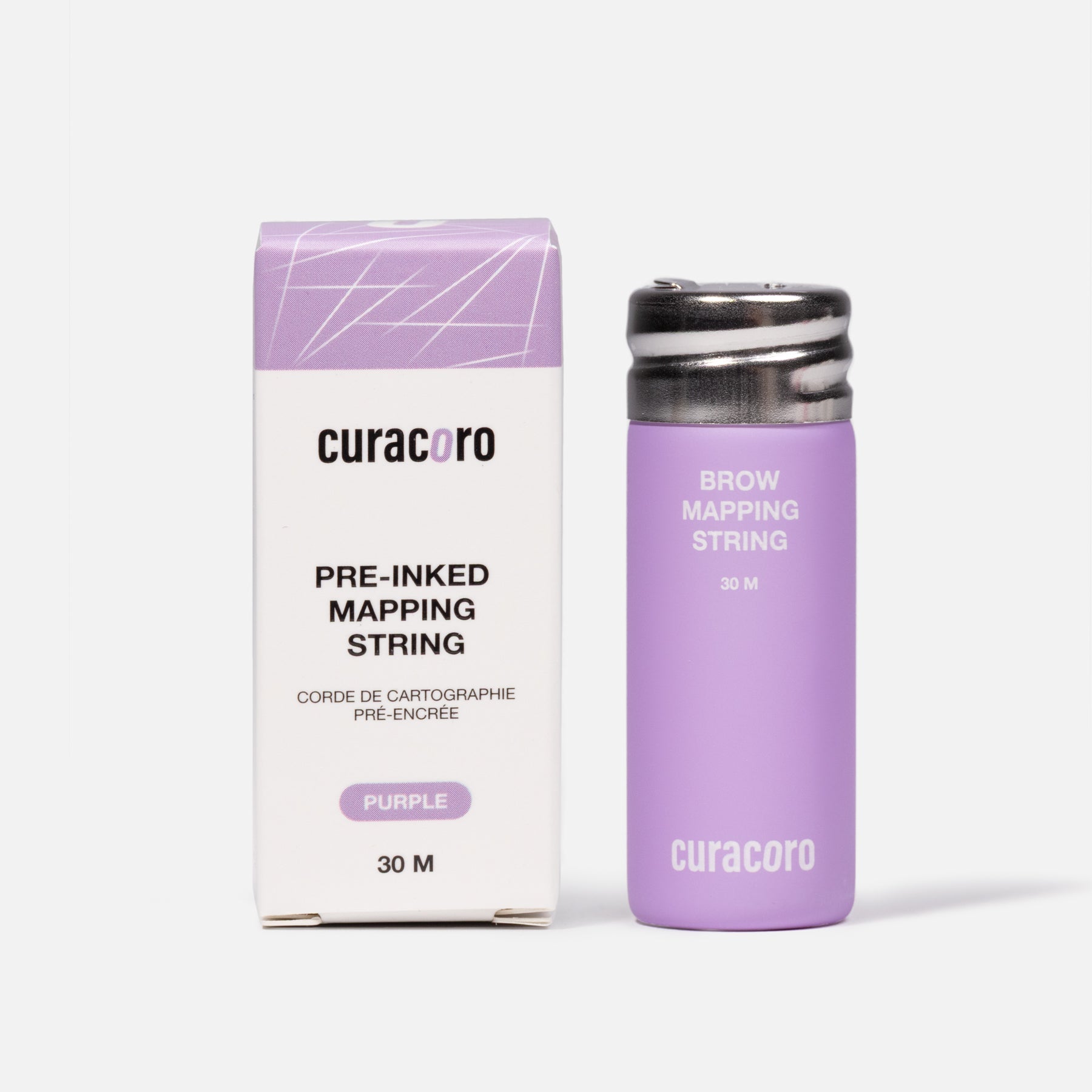 Cuerda para mapeo de cejas (caja de hojalata)