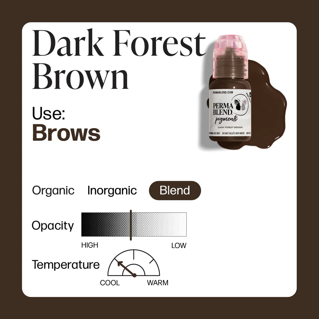 PERMA BLEND Brow Shades Dark Forest Brown