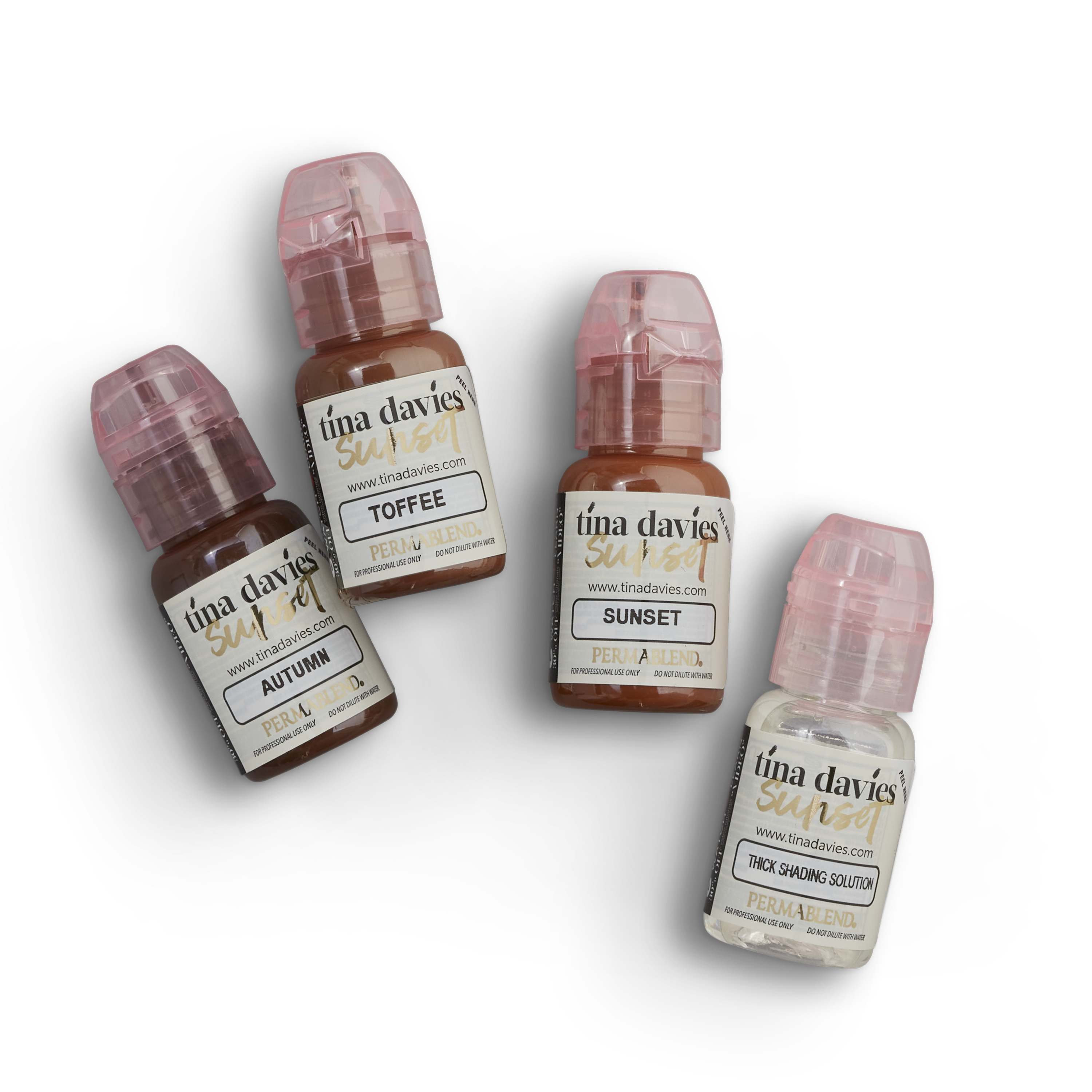 Brow Sunset Collection products display