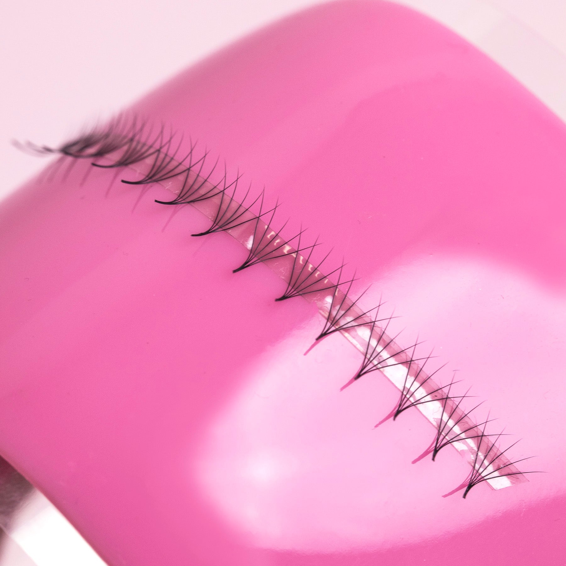 Image showing how to pick up a promade fan.