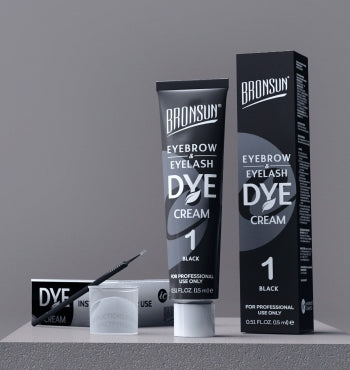 Bronsun Brow and Lash Cream Dye - Black