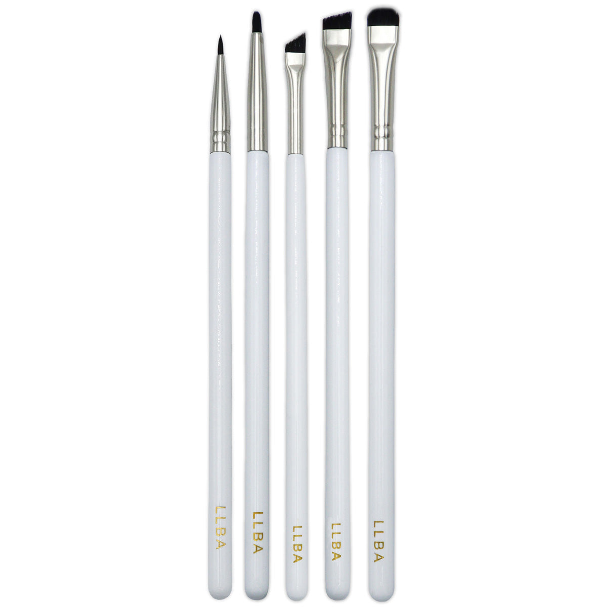 LLBA Professional Brush Set, designed for precision and ease in brow styling and application.