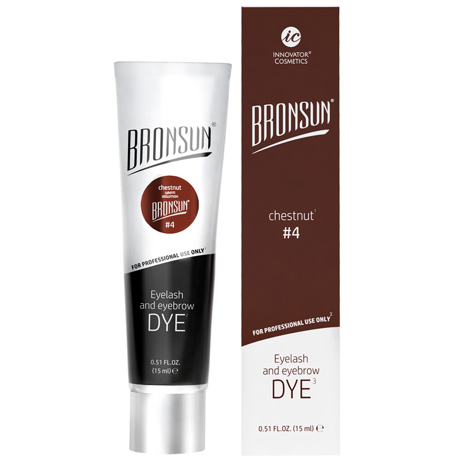 Bronsun Brow and Lash Dye - Chestnut product display