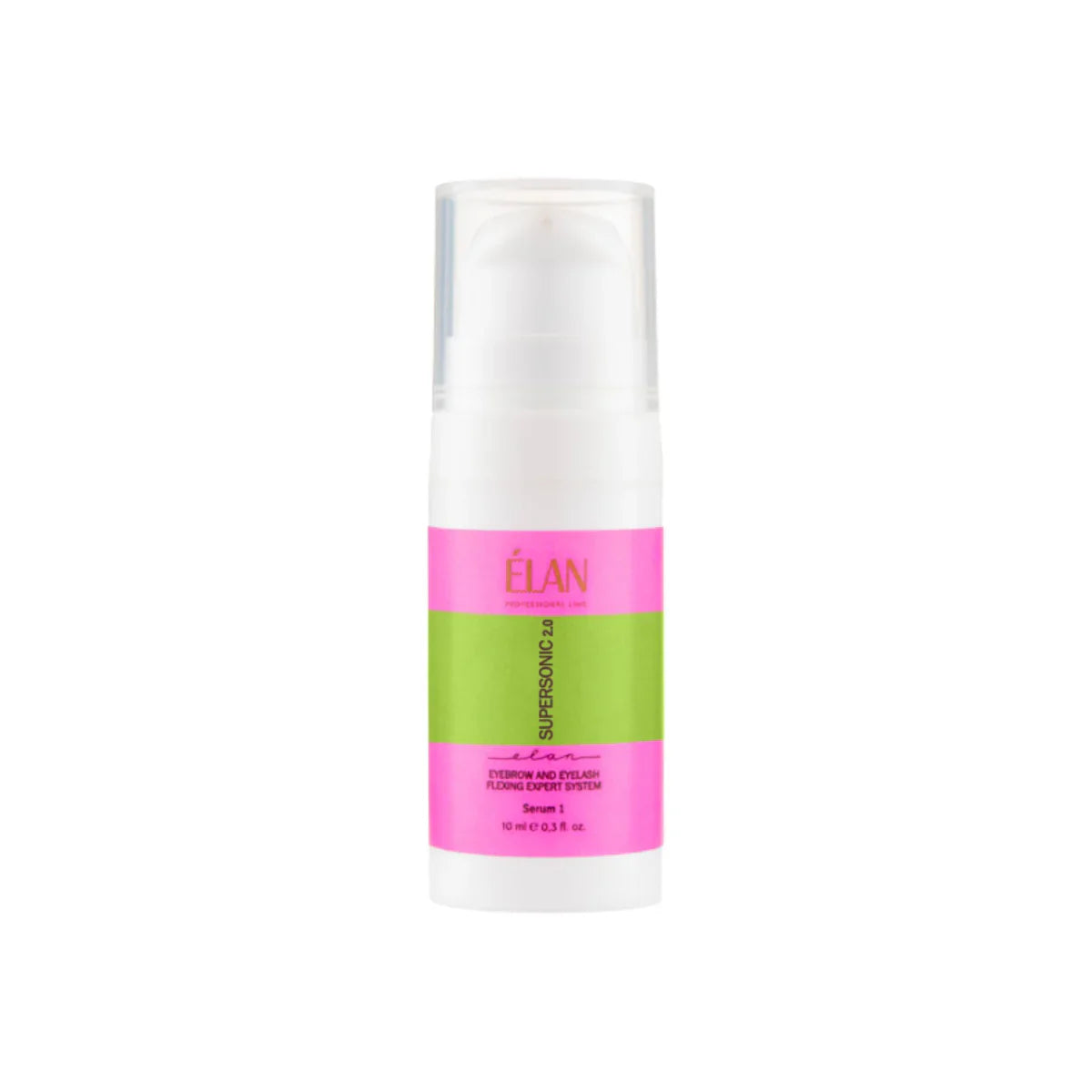 ÉLAN SUPERSONIC 2.0 Eyebrow & Eyelash Flexing System - Serum 1 CLEAR