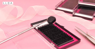 How to use individual lash trays