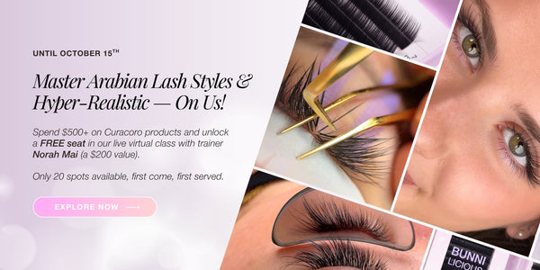 Claim Your USD $200 Arabian Lash Class Seat, Free with Curacoro