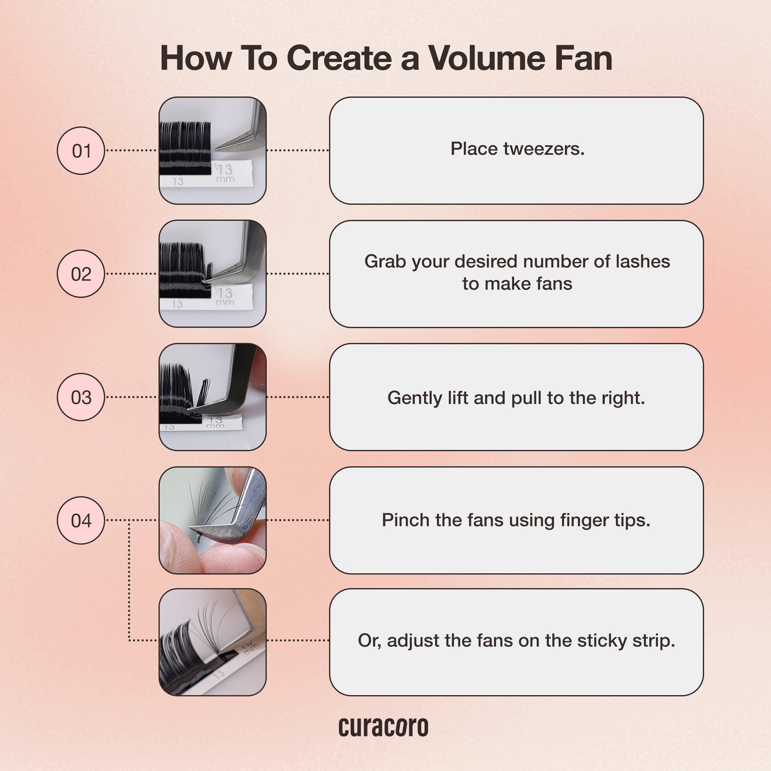 Easy Fan Volume Lashes 0.03