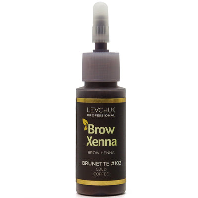 BrowXenna®, Brow henna Brown #102, Cold Coffee Advanced Colouring Product displayed 