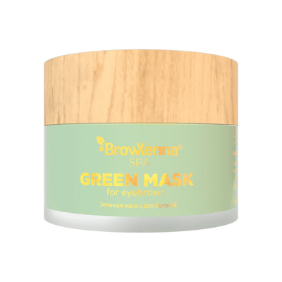 BrowXenna® Green Mask for Eyebrows, 15 ml