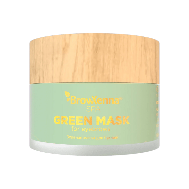 BrowXenna® Green Mask for Eyebrows, 15 ml