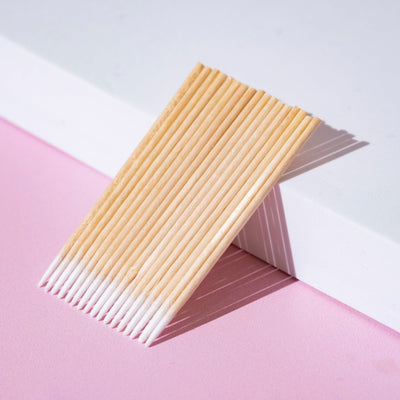 Wood Cotton Swab pack.