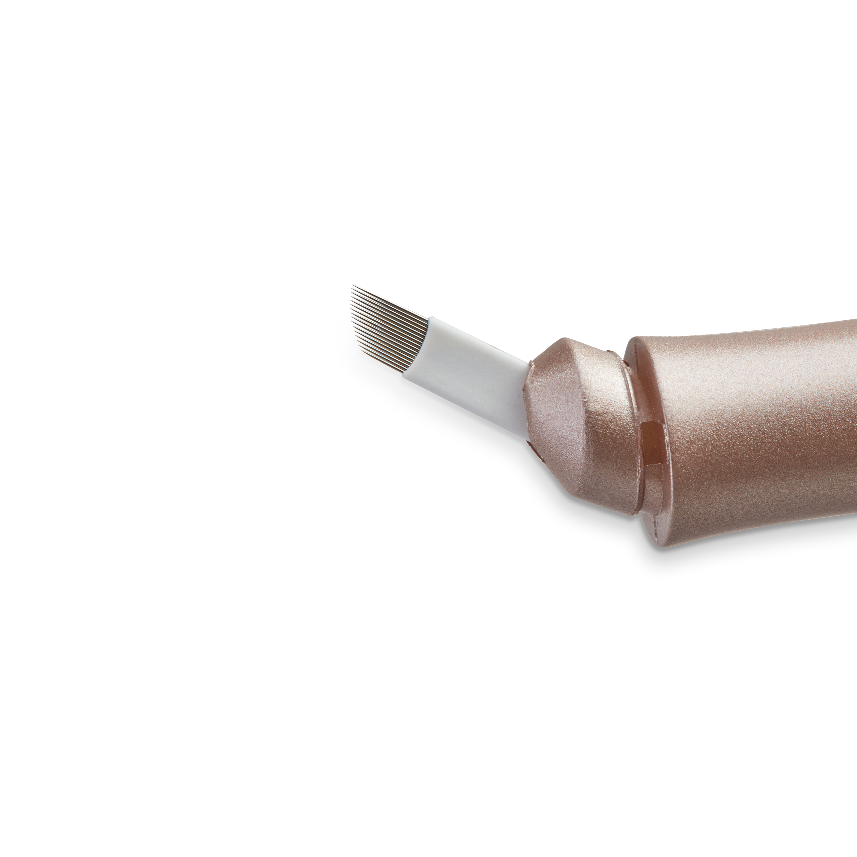 Close-up of Tina Davies 16 Curved Nano Microblade