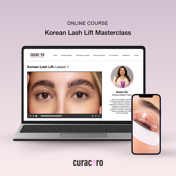 Korean Lash Lift Training | Online Certification | 3 methods (Korean/ Glueless/ Hybrid)