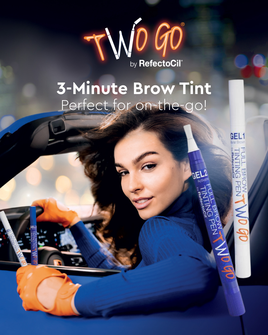 Refectocil Two Go Brow Tinting Pen - Natural Brown