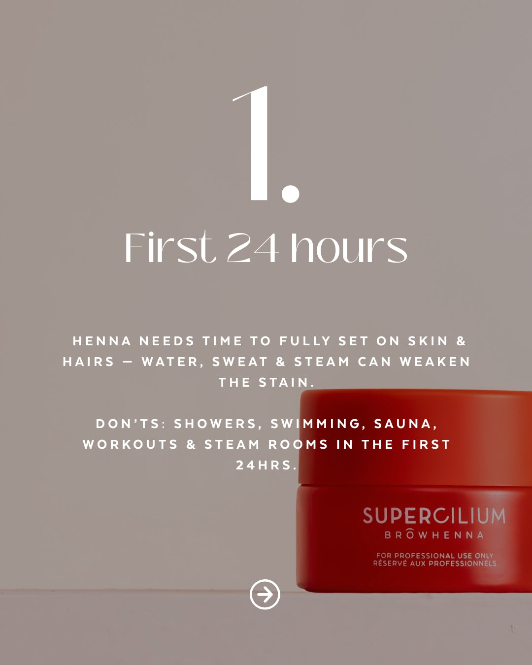 Supercilium Brow Henna Dye - Blonde Henna