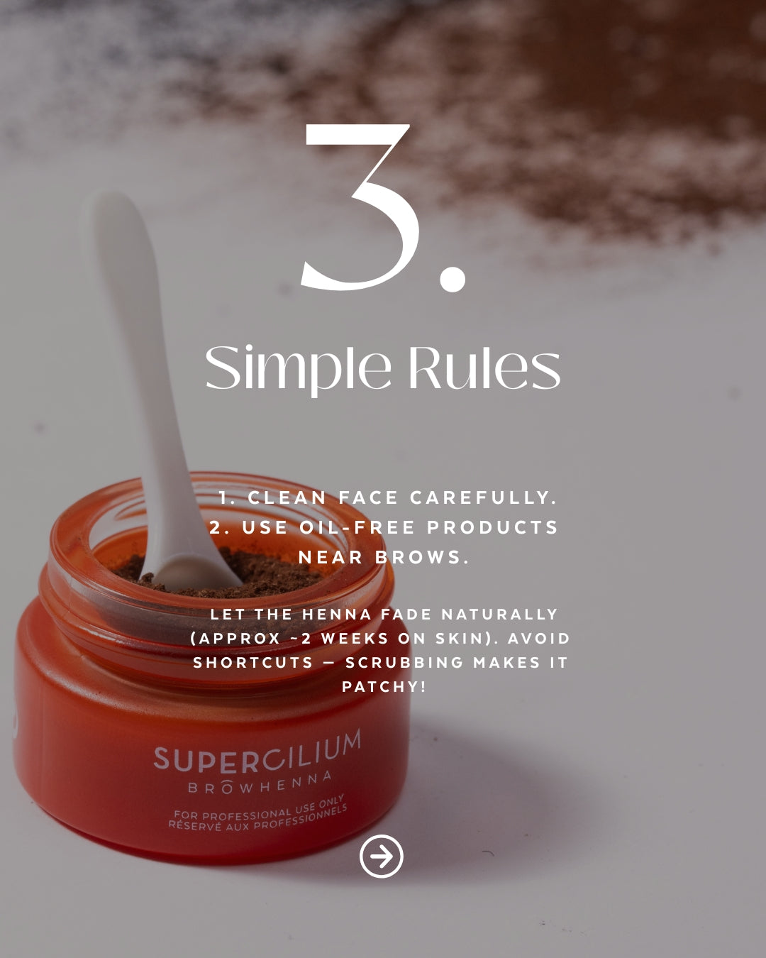 Supercilium Brow Henna Dye - Dark Brown