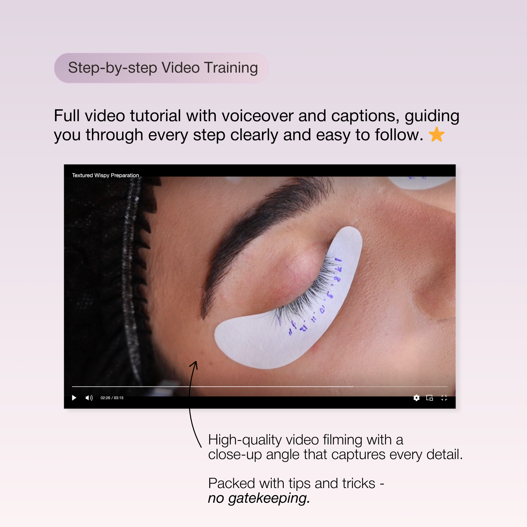 Wispy Design Lash Online Training
