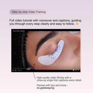 Wispy Design Lash Online Training