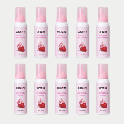 Bundle Whipped AF Lash Cleanser 100ml (Strawberry Scented)
