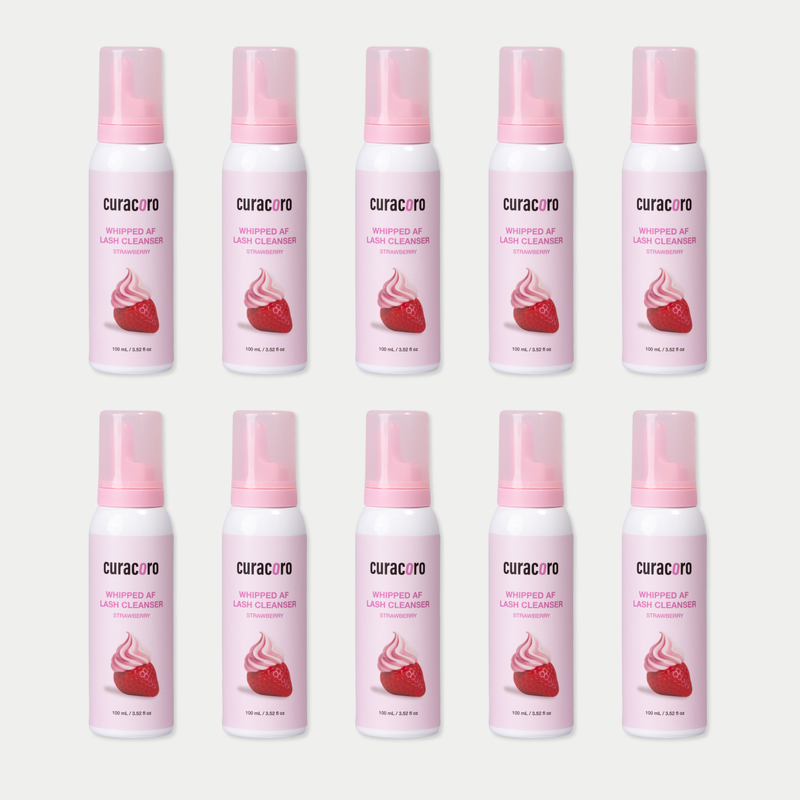 Bundle Whipped AF Lash Cleanser 100ml (Strawberry Scented)