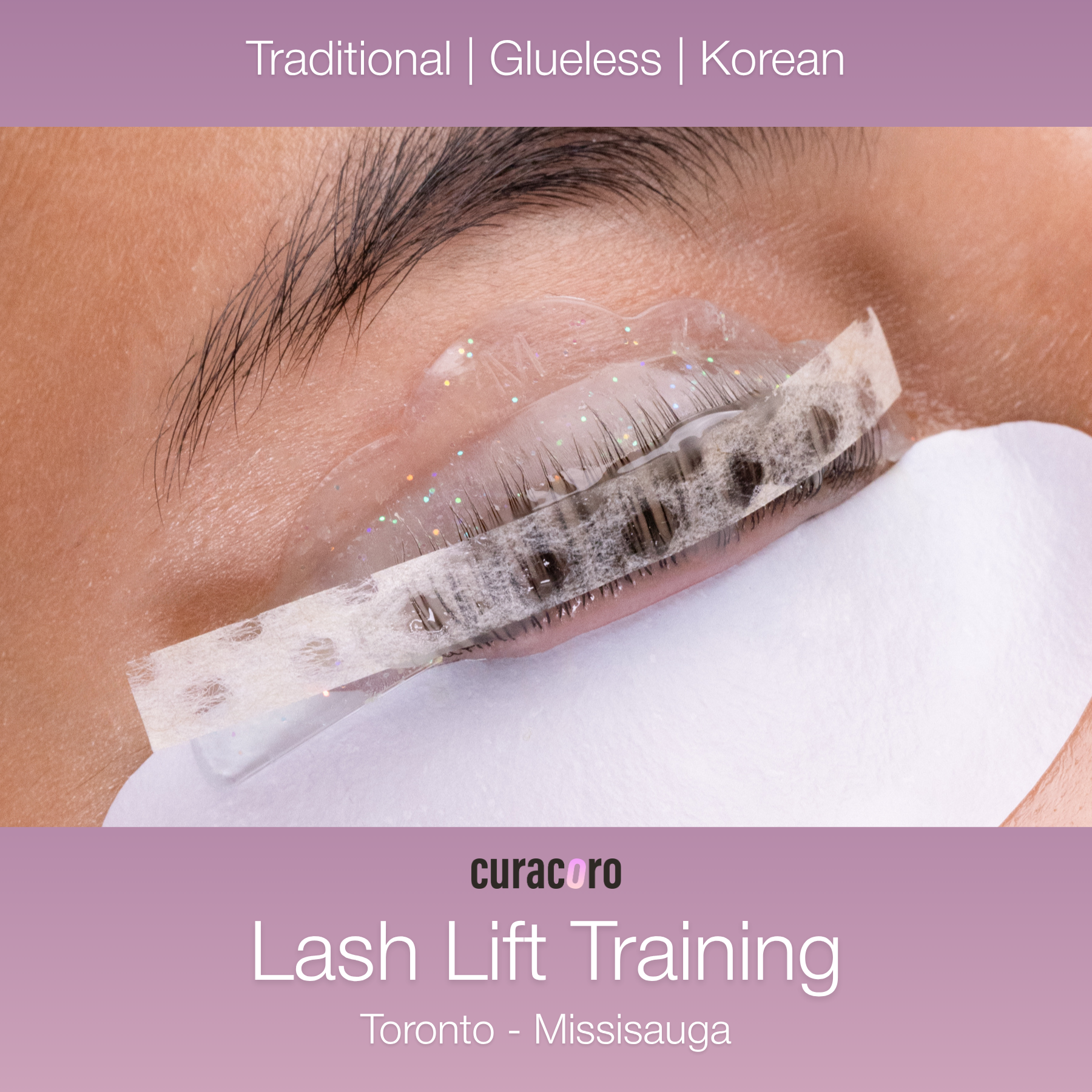 In-person Lash Lift Training: One Day Masterclass: Traditional | Glueless | Korean Lash lift Methods!