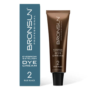 Bronsun Brow and Lash Cream Dye - Blue Black 