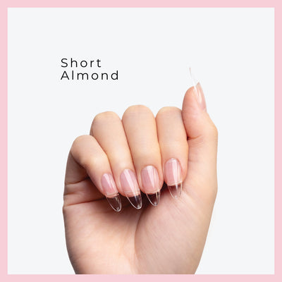 Curacoro Soft Gel Tips - Almond