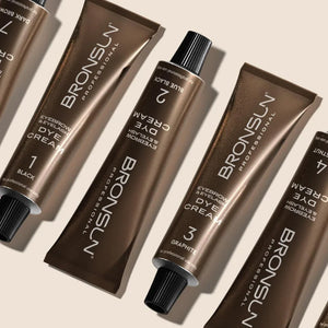 Bronsun Brow and Lash Cream Dye - Blue Black 