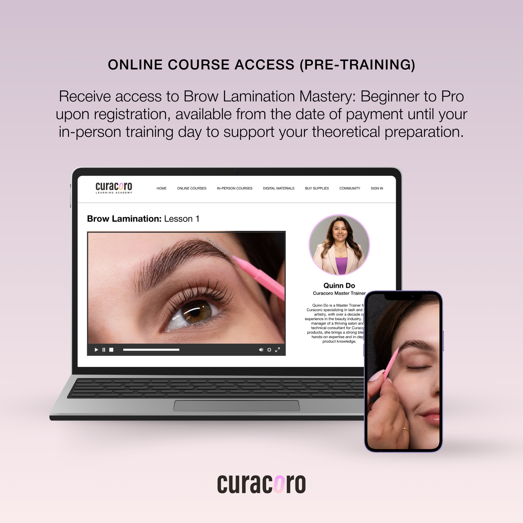 In-Person Brow Lamination Training + Brow Tint Practice : One-Day Intensive