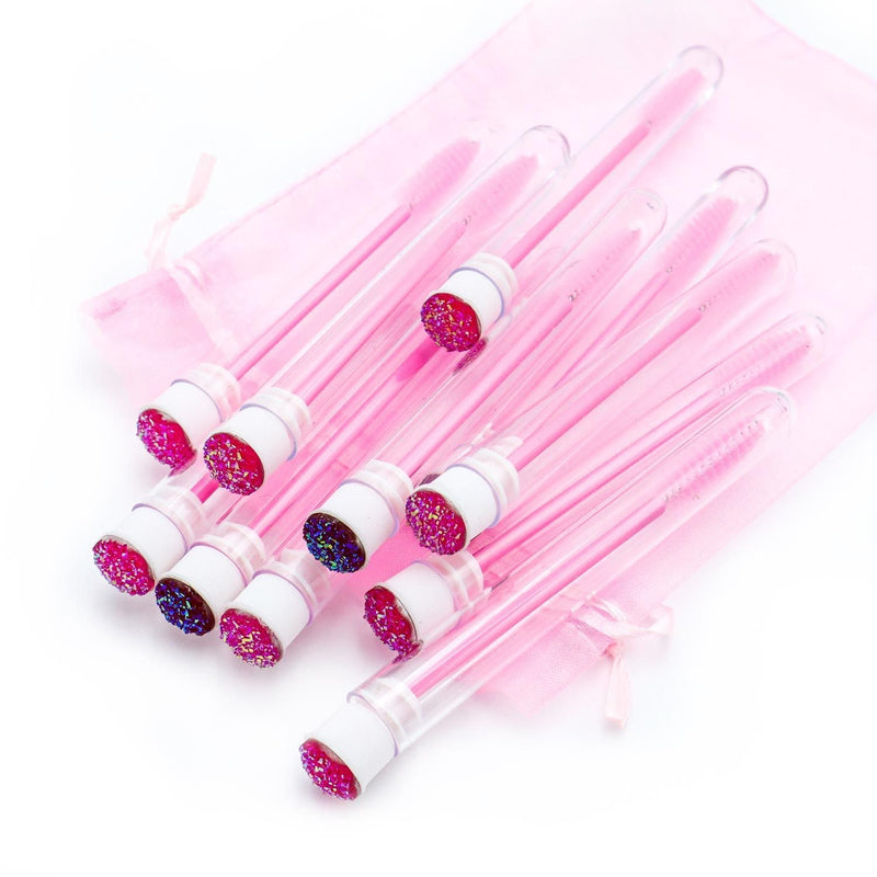 Bubble Gum brush wand (10 tubes) for eyelash extension.