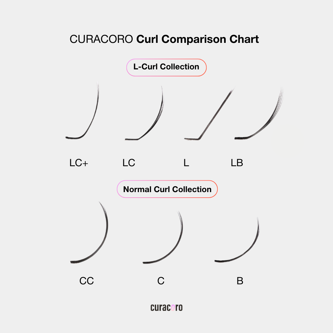Abanicos LashFolio Promade 5D (curva L) 