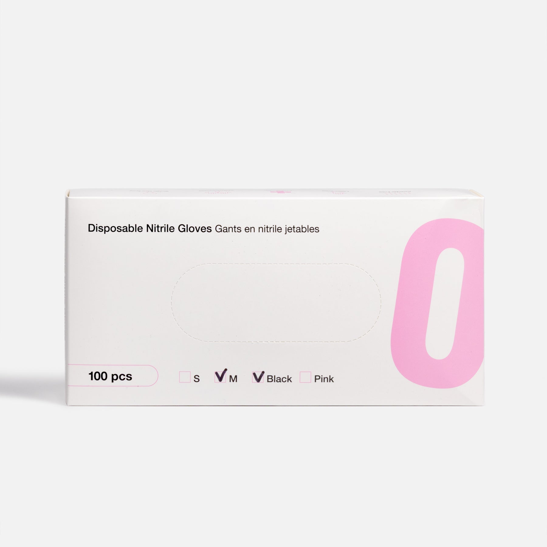 100 pcs Nitrile Disposable Gloves