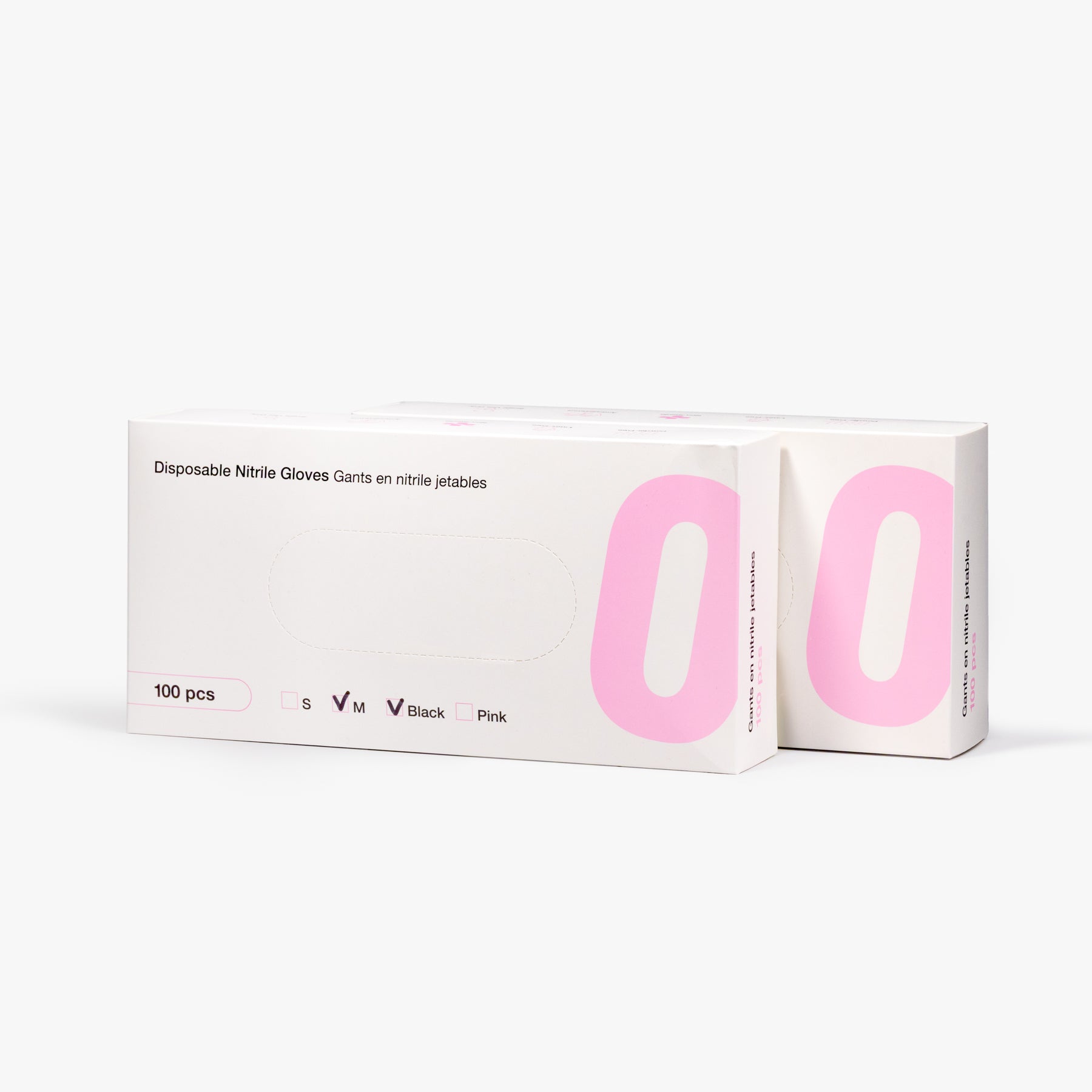100 pcs Nitrile Disposable Gloves