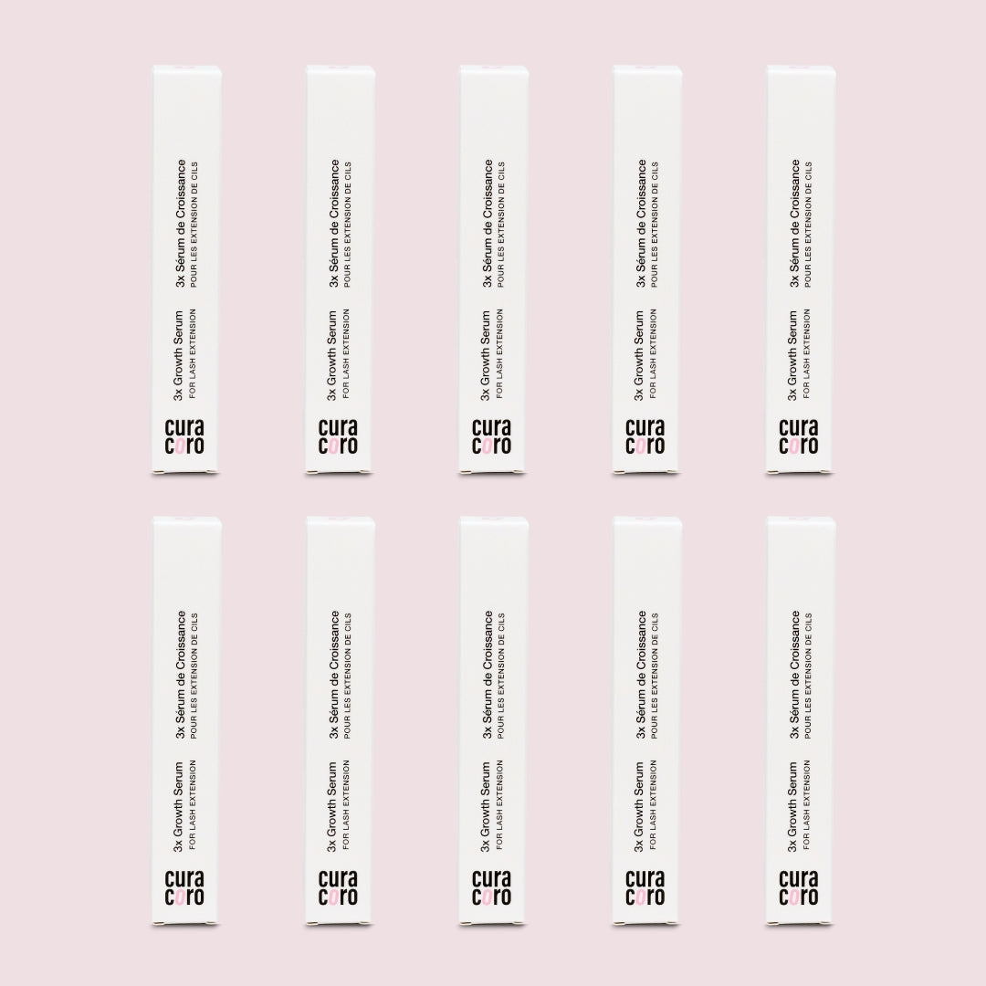 10 Bundle 3x Peptide Lash and Brow Growth Serum