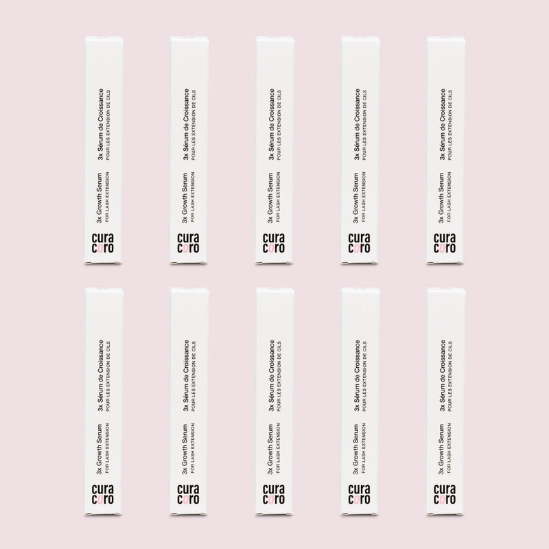 10 Bundle 3x Peptide Lash and Brow Growth Serum