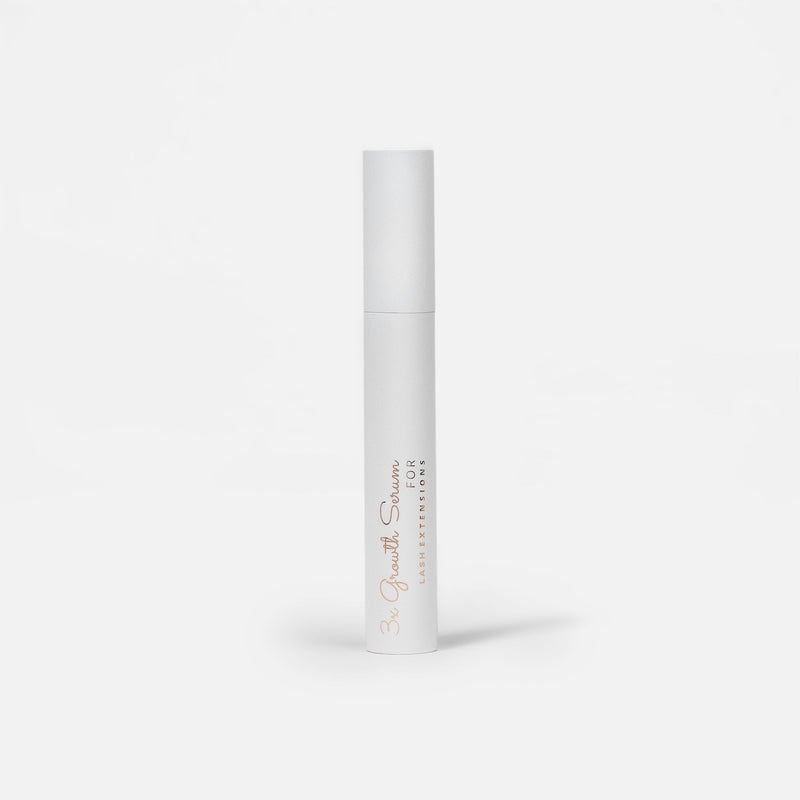 3x Peptide Lash and Brow Growth Serum Product Over White Background