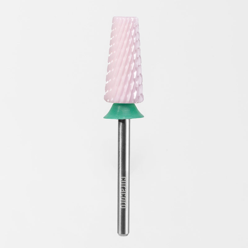 Ceramic Nail Drill Bit - 5in1 – Cross Cut Bit – Coarse, 3/32"