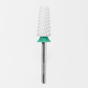 Ceramic Nail Drill Bit - 5in1 – Cross Cut Bit – Coarse, 3/32"