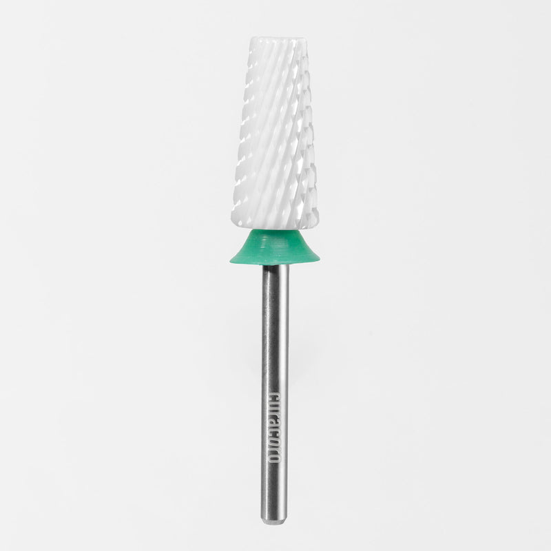 Ceramic Nail Drill Bit - 5in1 – Cross Cut Bit – Coarse, 3/32"